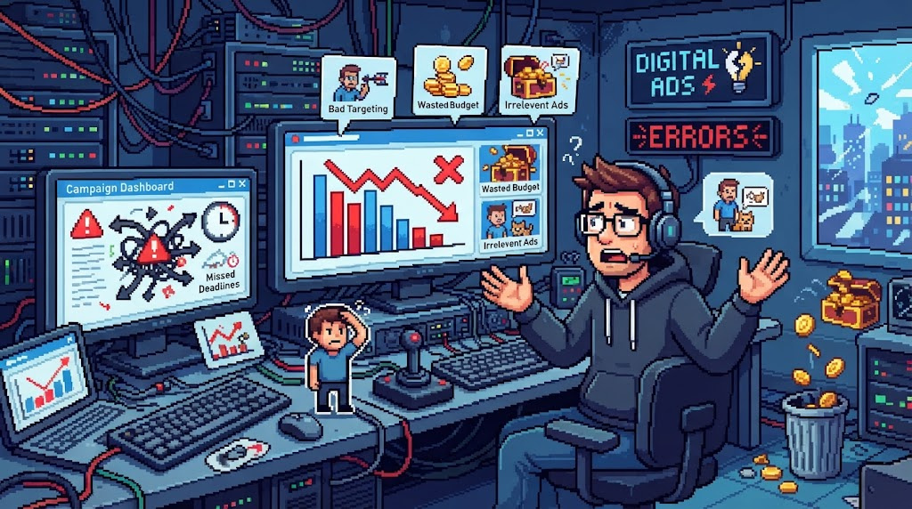 Häufige Fehler bei digitalen Werbekampagnen