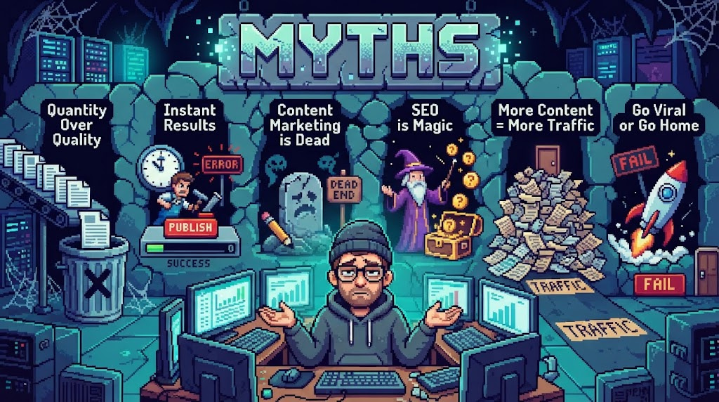 Die größten Mythen über Content-Marketing